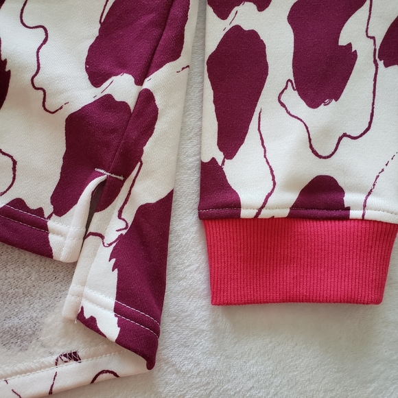 Adidas Zoe Saldana U-4-U Fleece Sweatshirt--Sz M - Picture 8 of 15